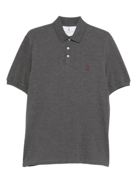 Brunello Cucinelli playera tipo polo manga corta