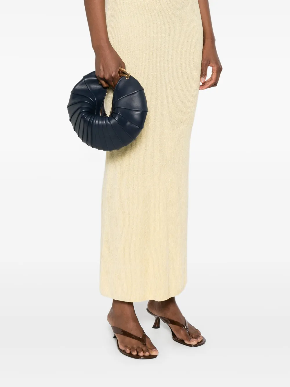 Cult Gaia Ubah geplooide clutch Blauw