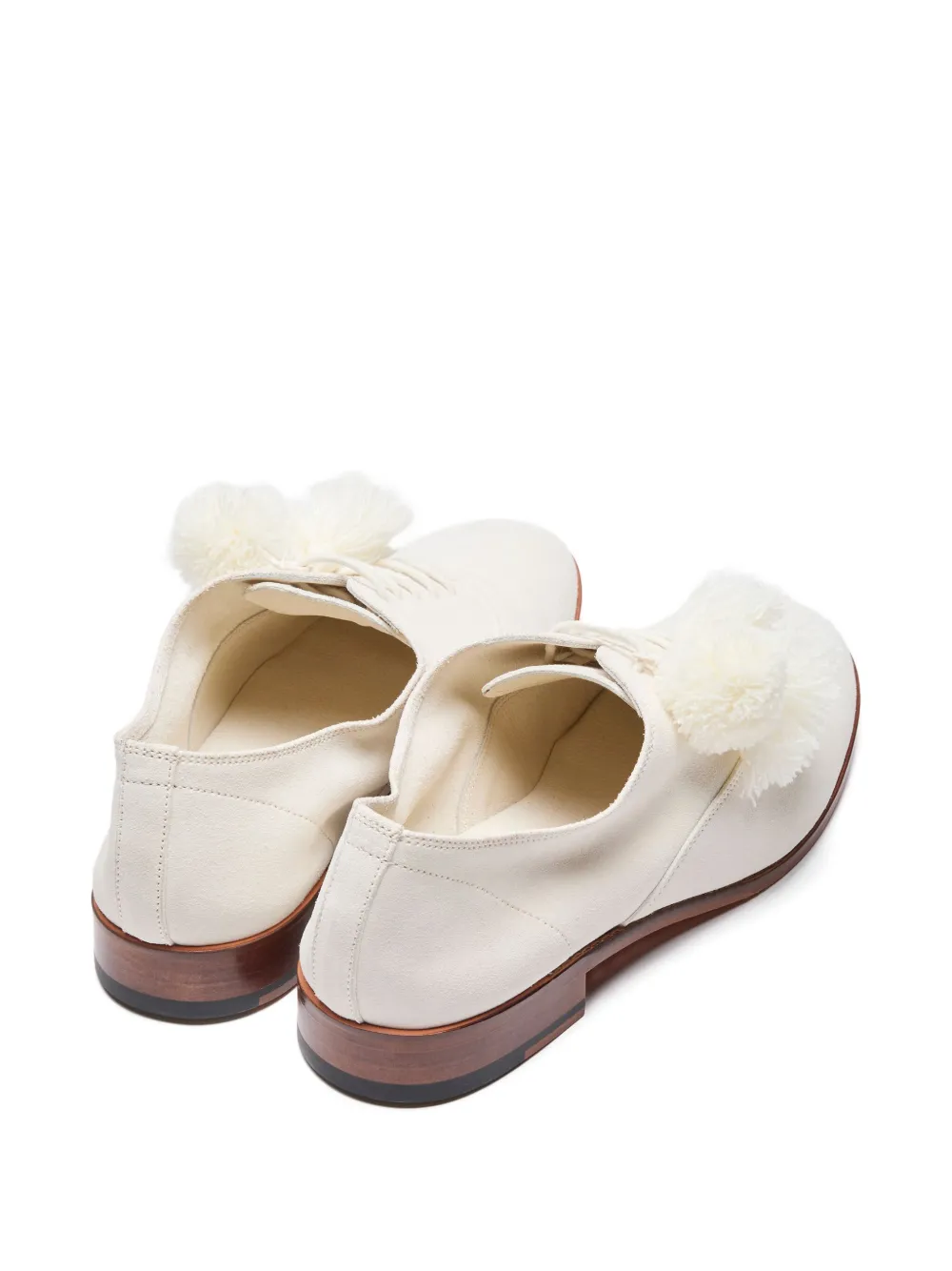 Suicoke pom-pom lace-up trainers Neutrals