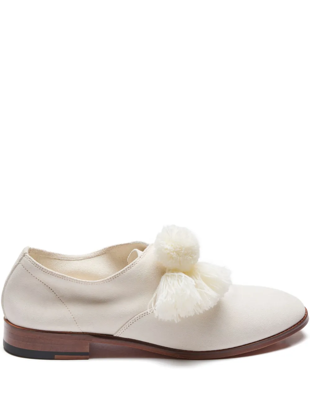 Suicoke pom-pom lace-up trainers Neutrals