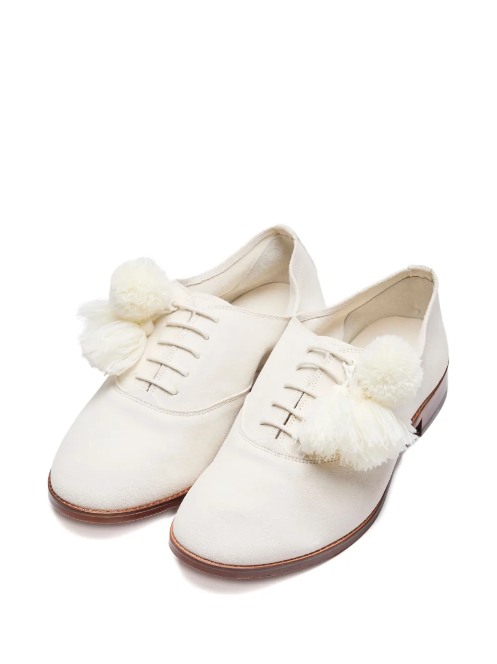 Suicoke pom-pom lace-up trainers Neutrals