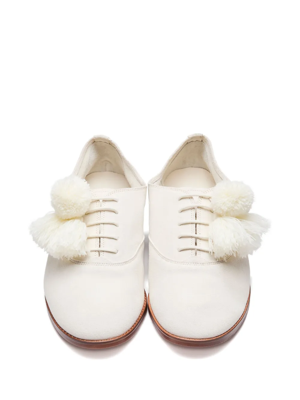Suicoke pom-pom lace-up trainers Neutrals