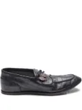 Suicoke coin-embellished loafers - Black