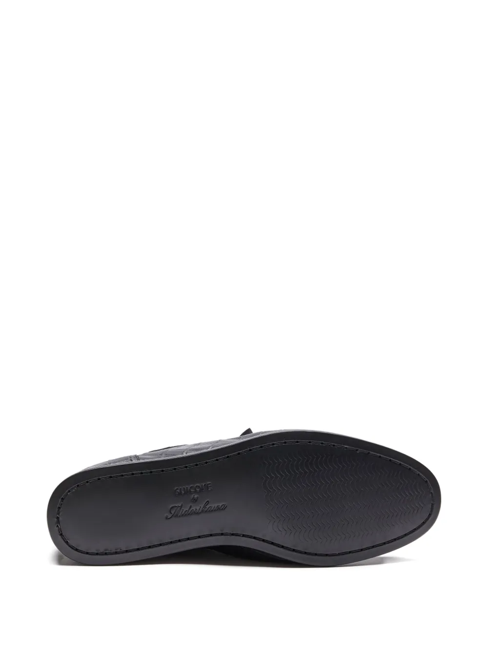 Suicoke Loafers verfraaid met munt Zwart