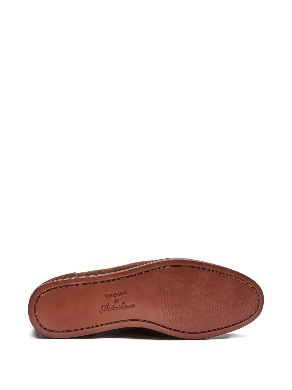 Suicoke Loafers verfraaid met munt Bruin