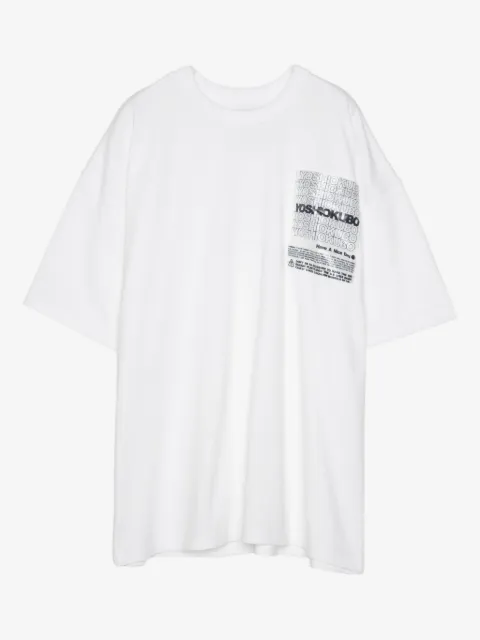 Yoshiokubo logo-print cotton T-shirt