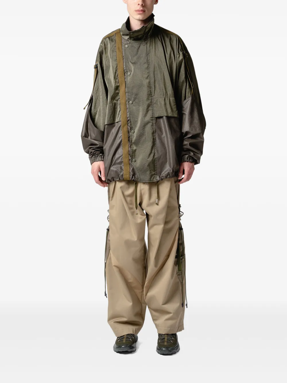 Yoshiokubo panelled jacket | Lightweight Jackets | Image 2