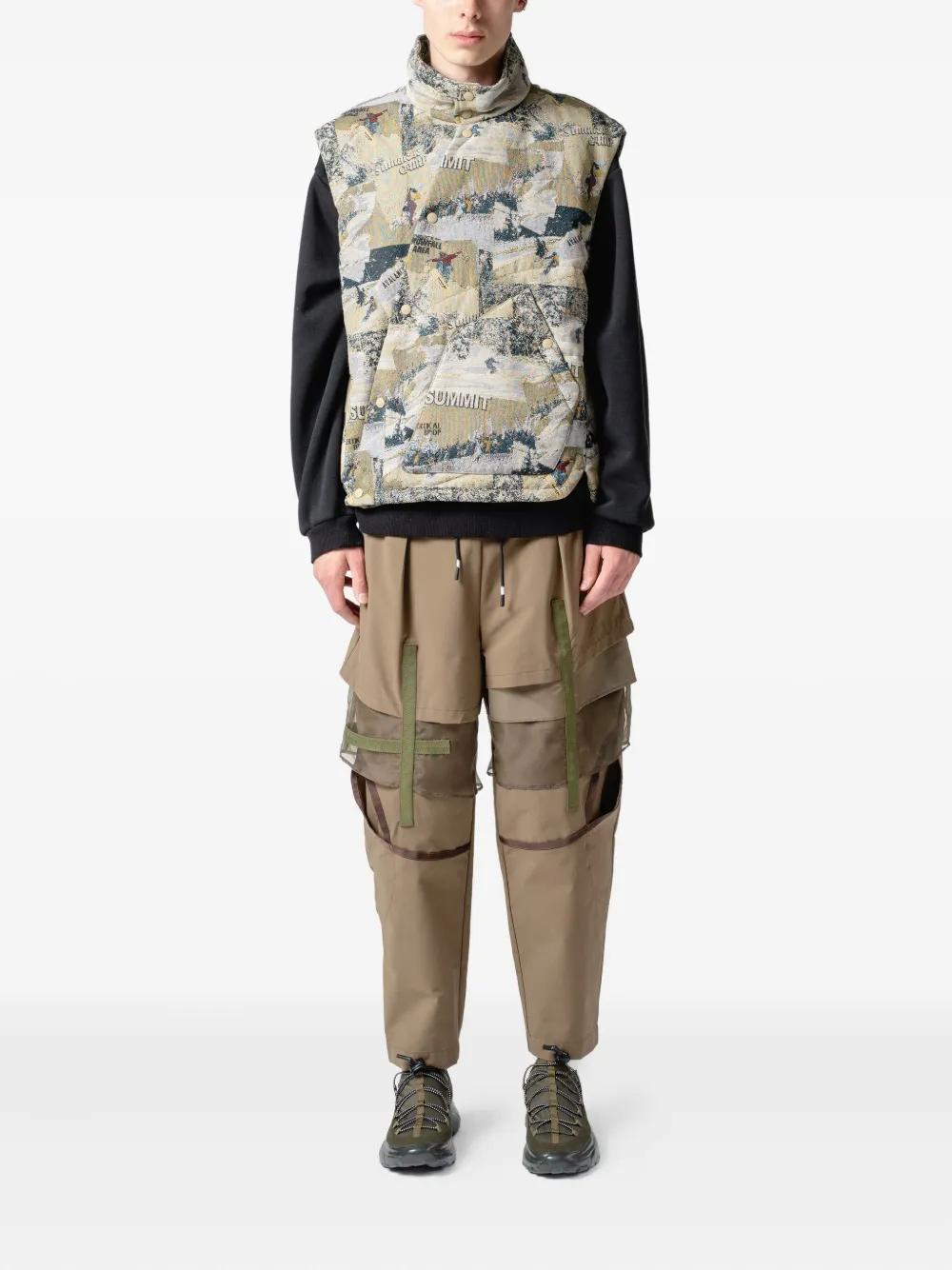 Yoshiokubo photograph-print gilet | Waistcoats & Gilets | Image 2