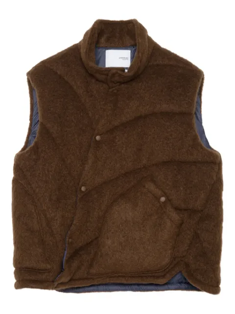 Yoshiokubo Shaggy Twist vest