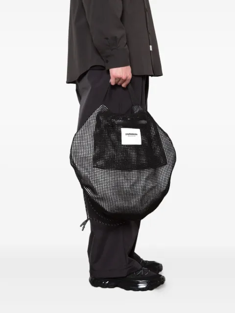 Yoshiokubo mesh drawstring shoulder bag