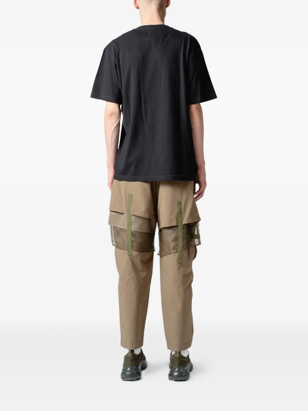 Yoshiokubo Hose Im Layering-look In Brown