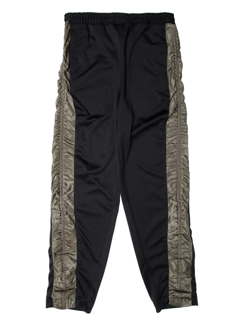Yoshiokubo ruched track pants | Black | Image 1