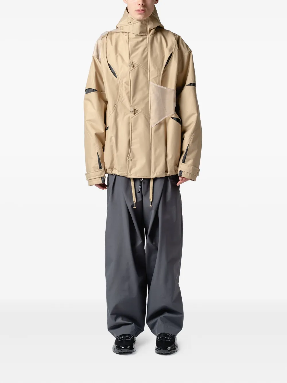 Yoshiokubo hooded panelled jacket | Sport Jackets & Windbreakers | Image 2