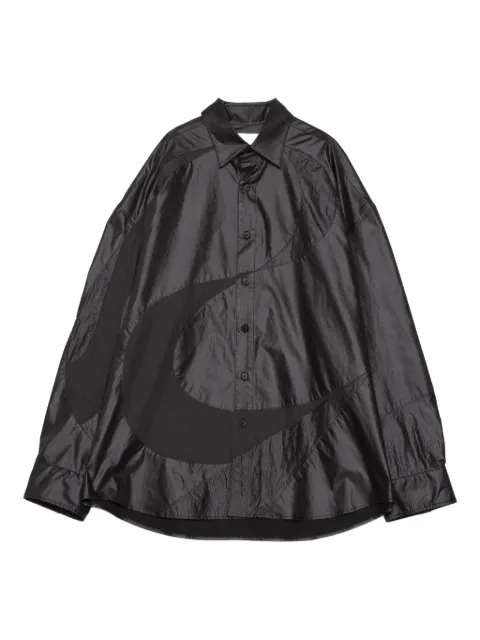 Yoshiokubo abstract-print shirt