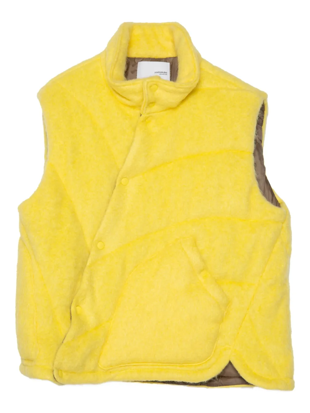 quilted wool vest