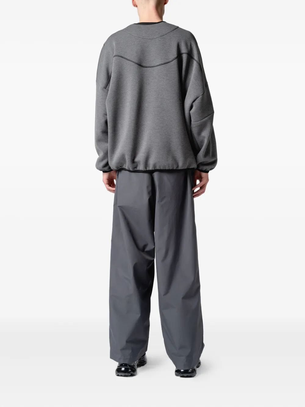 Yoshiokubo Sweatshirt Mit Ziernaht In Gray