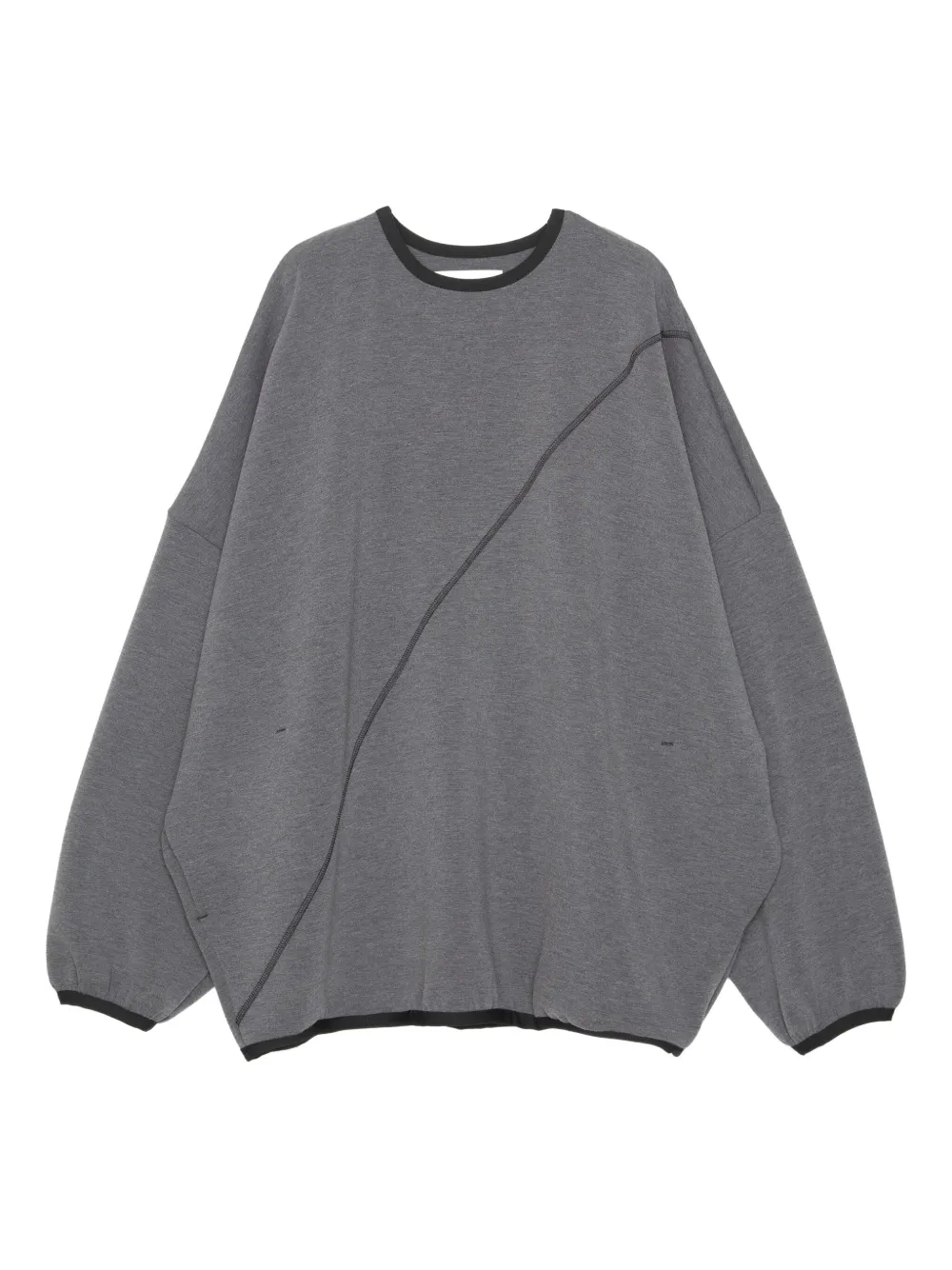 Yoshiokubo Sweatshirt Mit Ziernaht In Gray