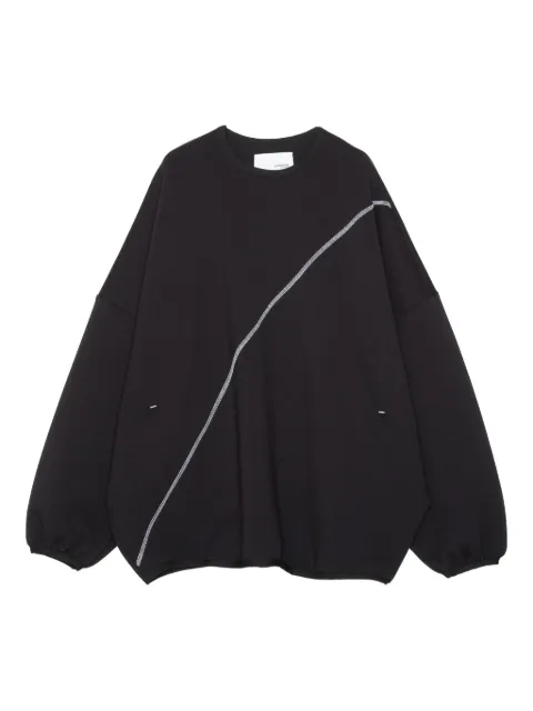 Yoshiokubo contrast-stitch sweatshirt