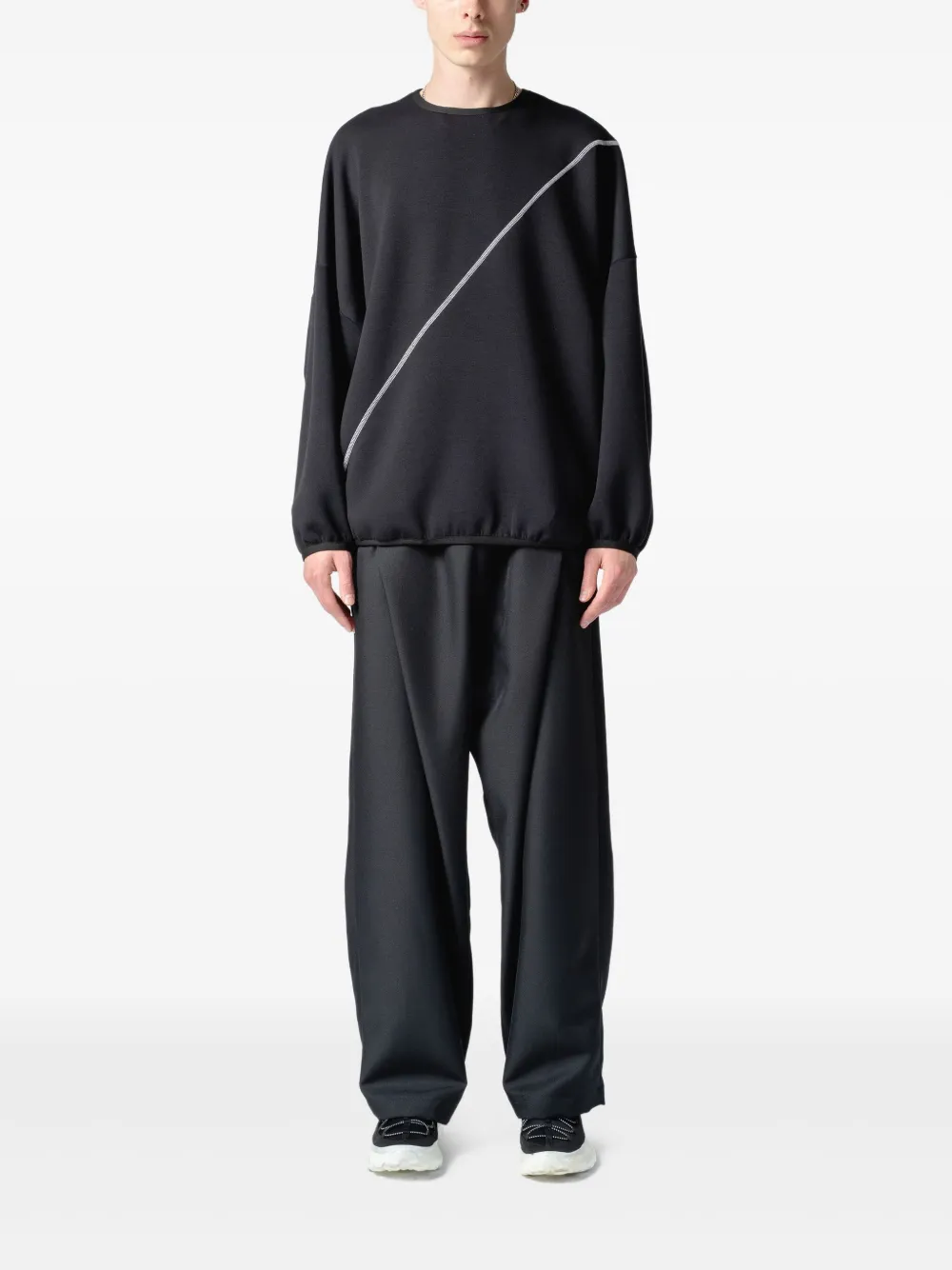 Yoshiokubo contrast-stitch sweatshirt | Sweatshirts | Image 2