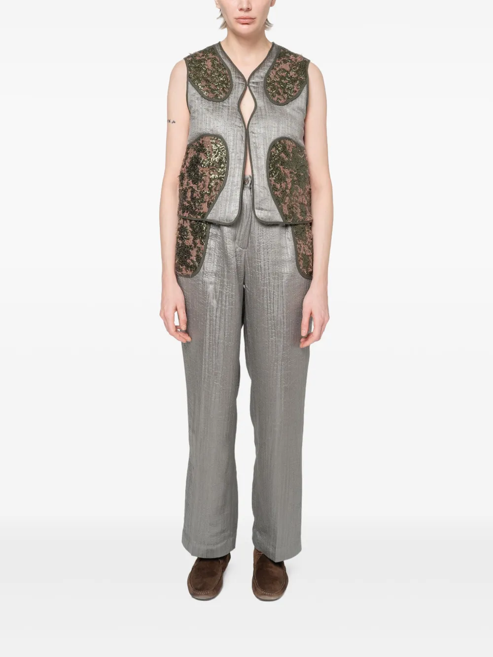 Muller Of Yoshiokubo débardeur Radiant à sequins | Vestons & gilets | Image 2