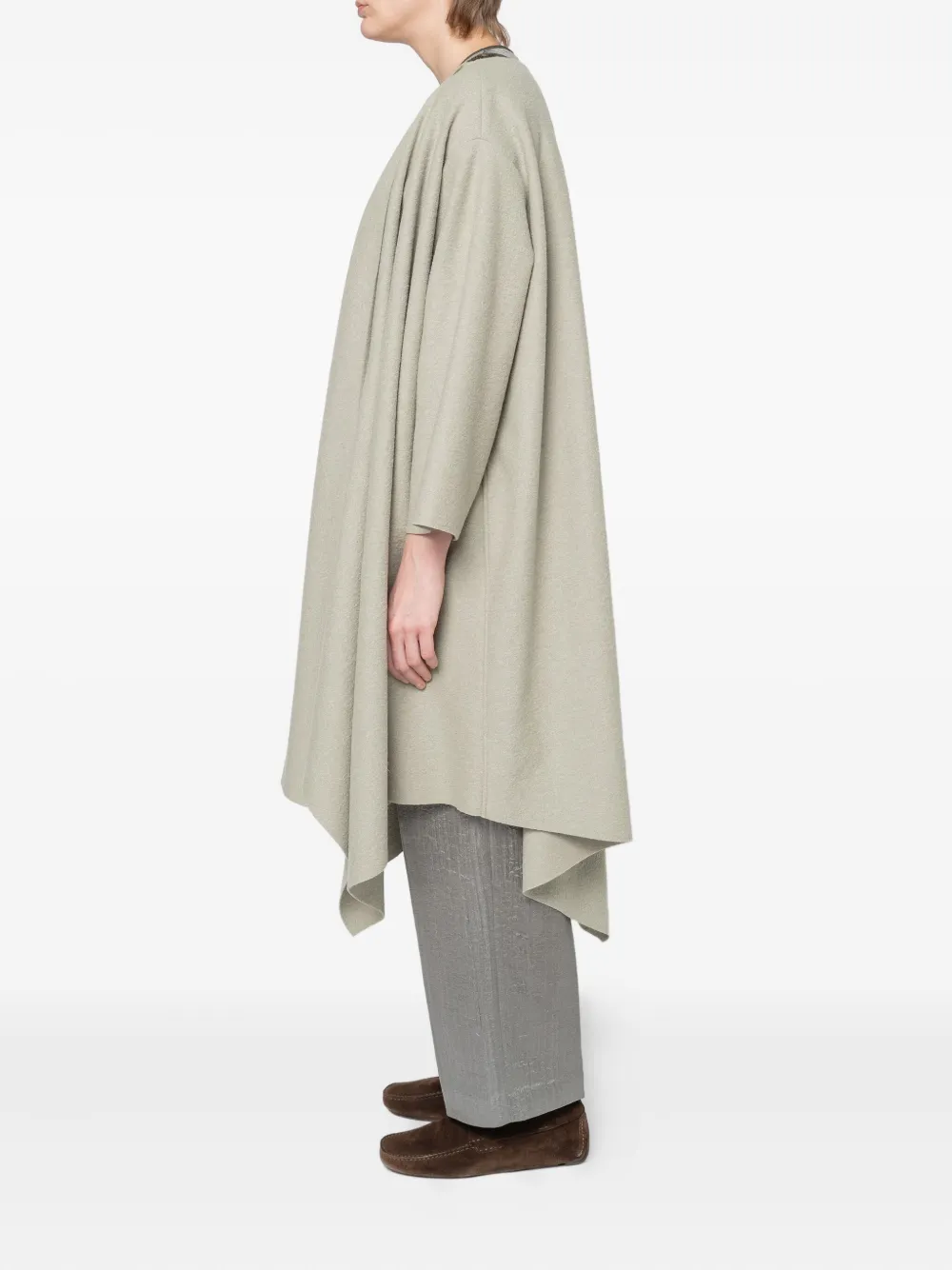 Muller Of Yoshiokubo Asymmetrische wikkeljurk Groen