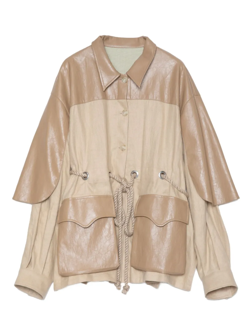 Muller Of Yoshiokubo top con paneles | neutro | Image 1
