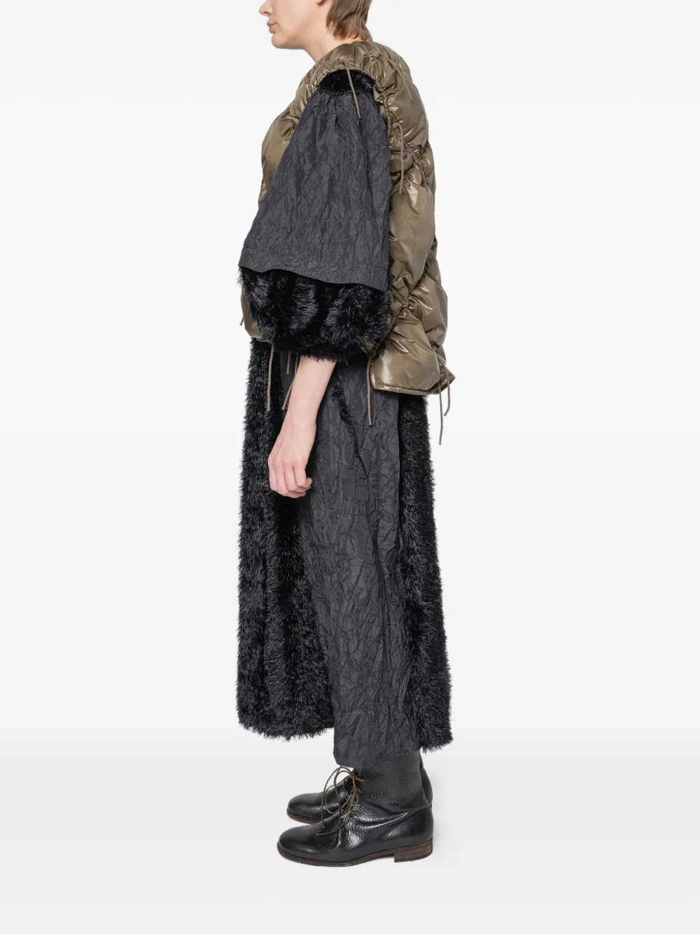 Asymmetry Quilted Vest