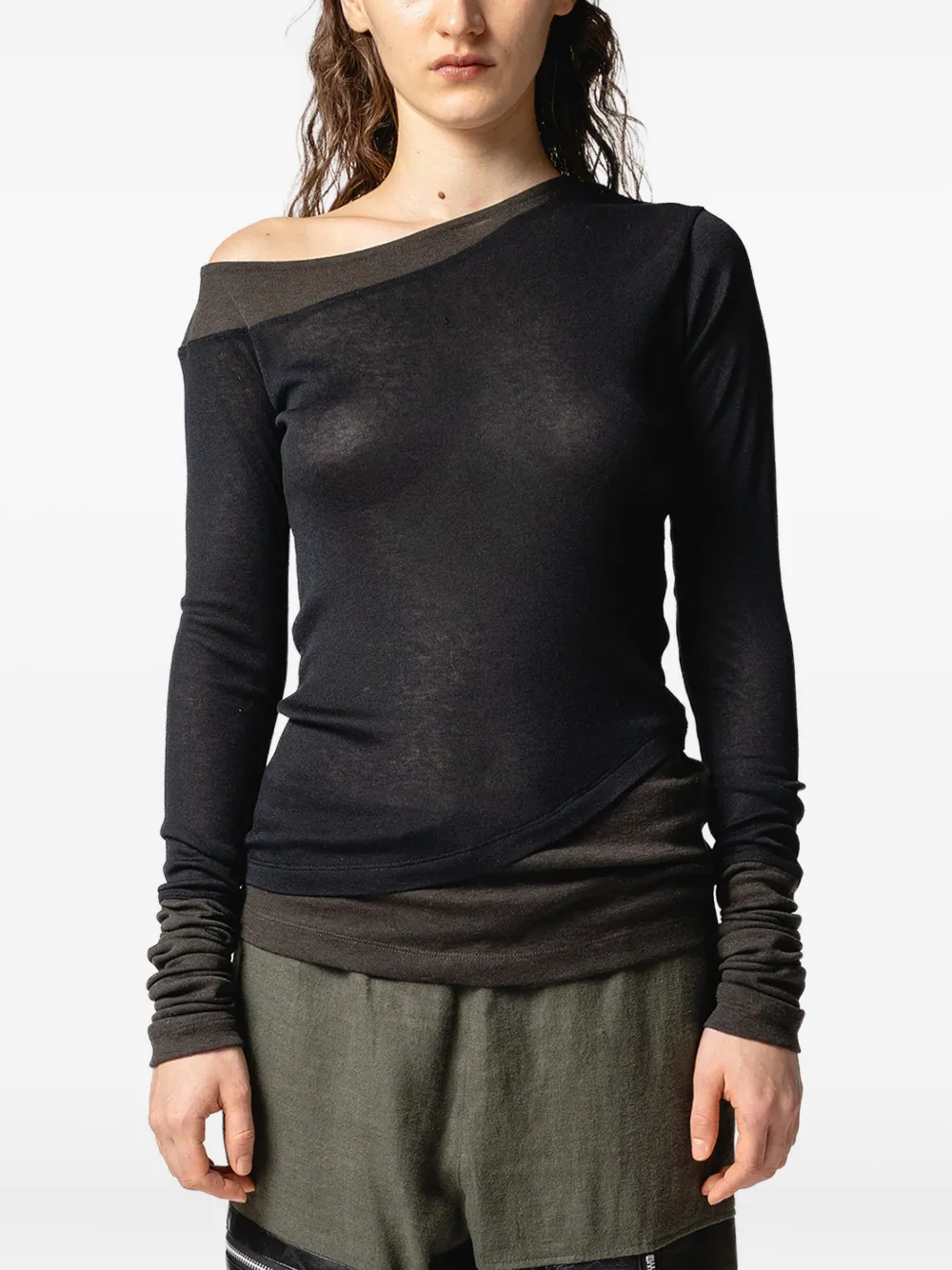 Muller Of Yoshiokubo Asymmetrische top Zwart