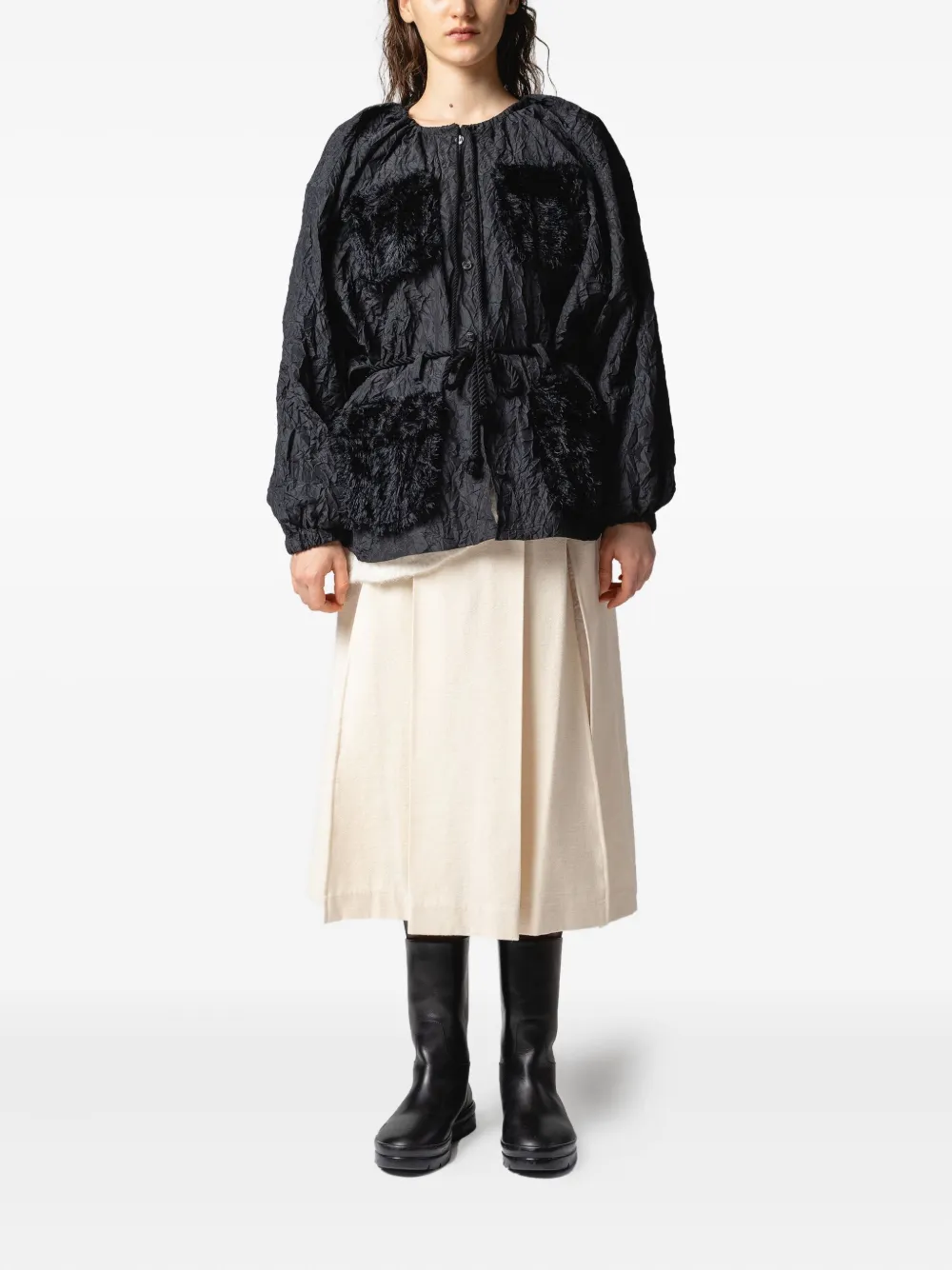 Muller Of Yoshiokubo flap-pocket jacket | Faux Fur & Shearling Jackets | Image 2