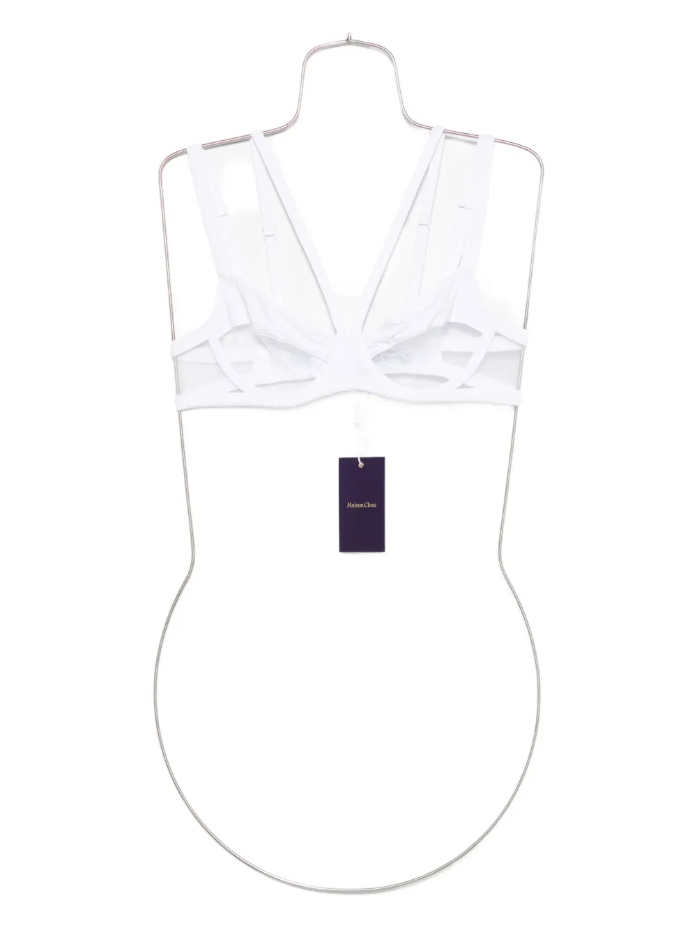 Maison Close Pure Tentation balconette bh WHITE