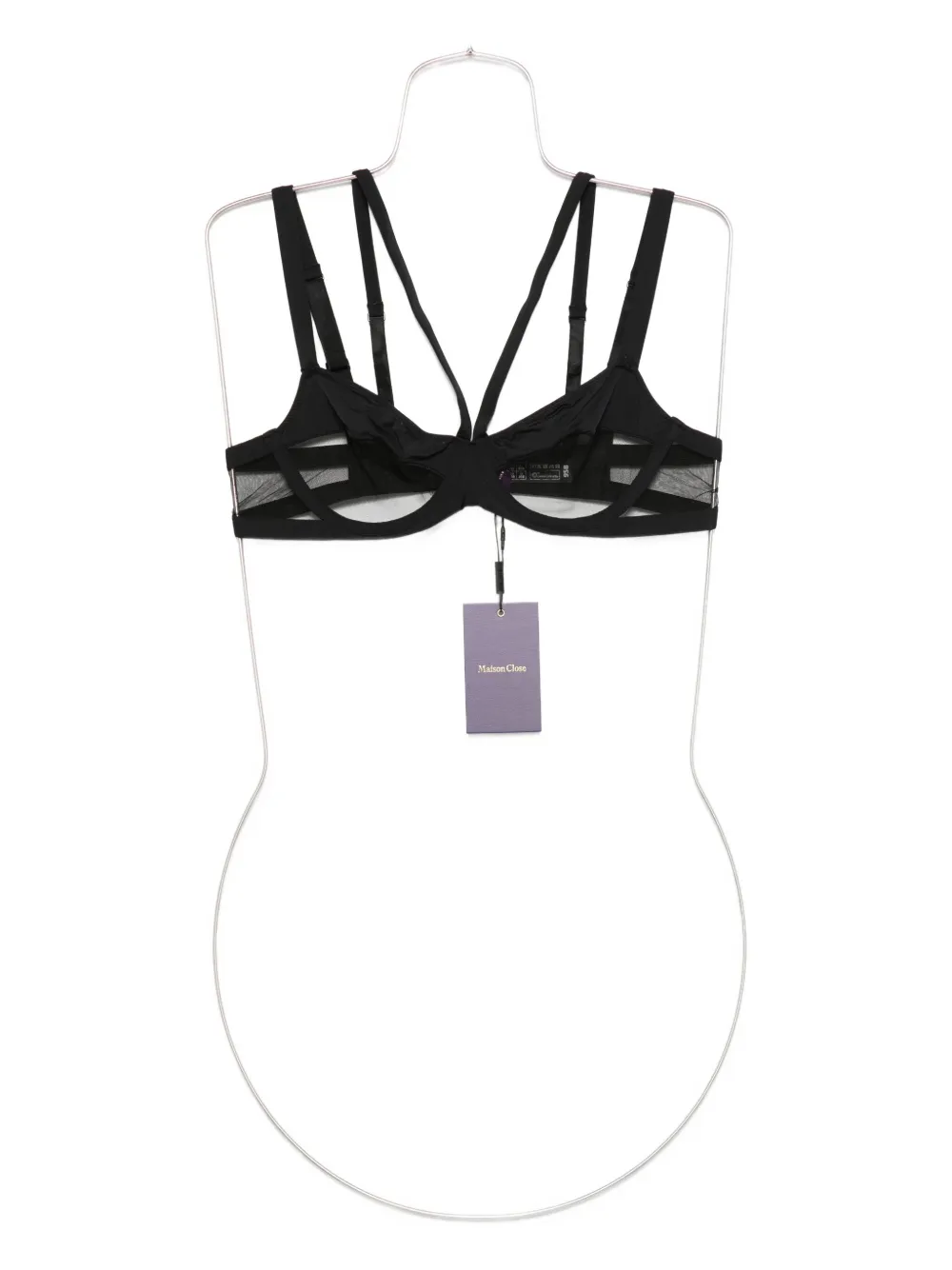 Maison Close Pure Tentation balconette bh Zwart