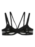 Maison Close Pure Tentation Balconette bra - Black