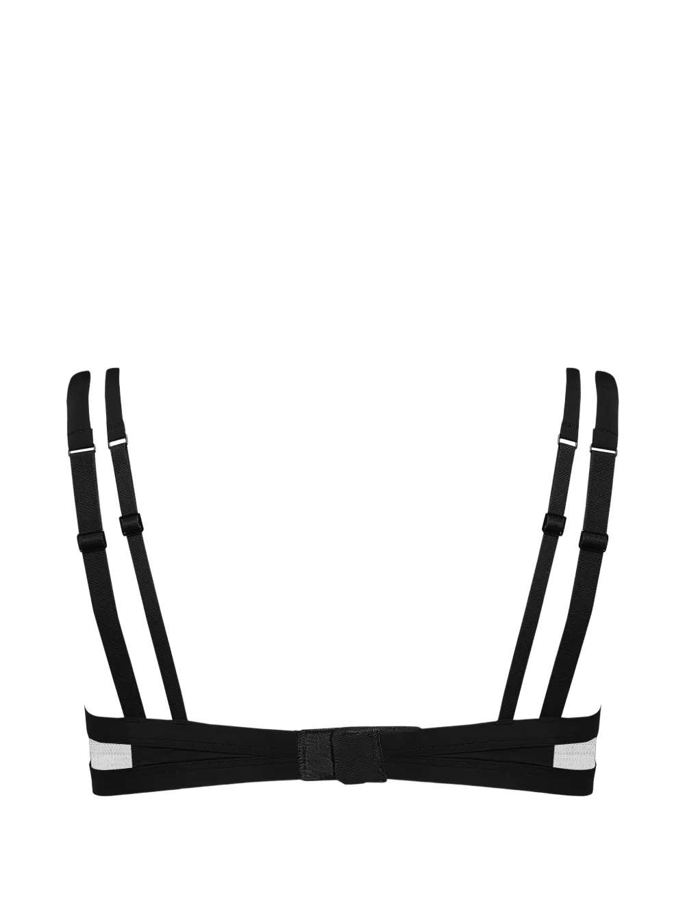  Maison Close Pure Tentation Balconette Harness Bra - Black 