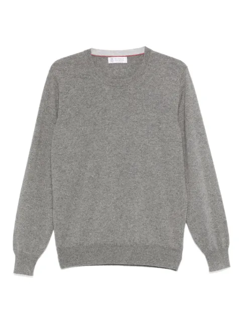 Brunello Cucinelli cashmere crew-neck sweater