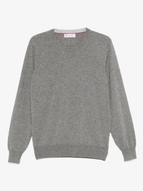Brunello Cucinelli cashmere crew-neck sweater