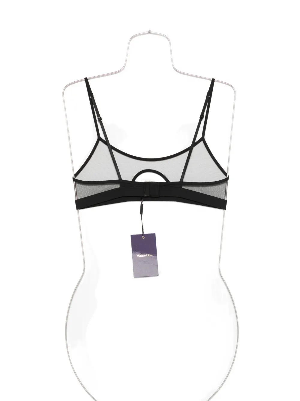 Maison Close Pure Tentation keyhole-detail mesh bra | Image 2