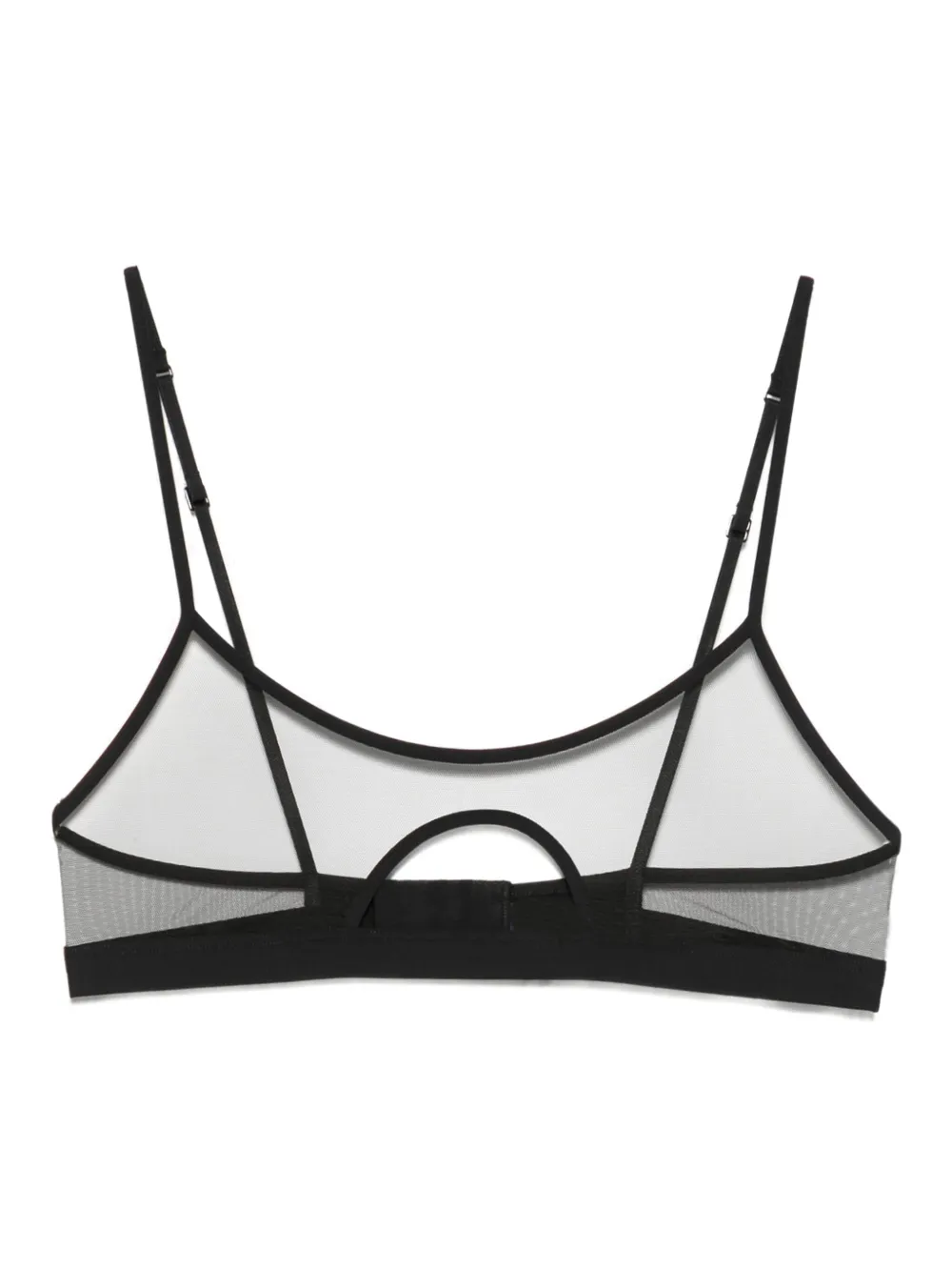 Maison Close Pure Tentation mesh bh met keyhole detail Zwart