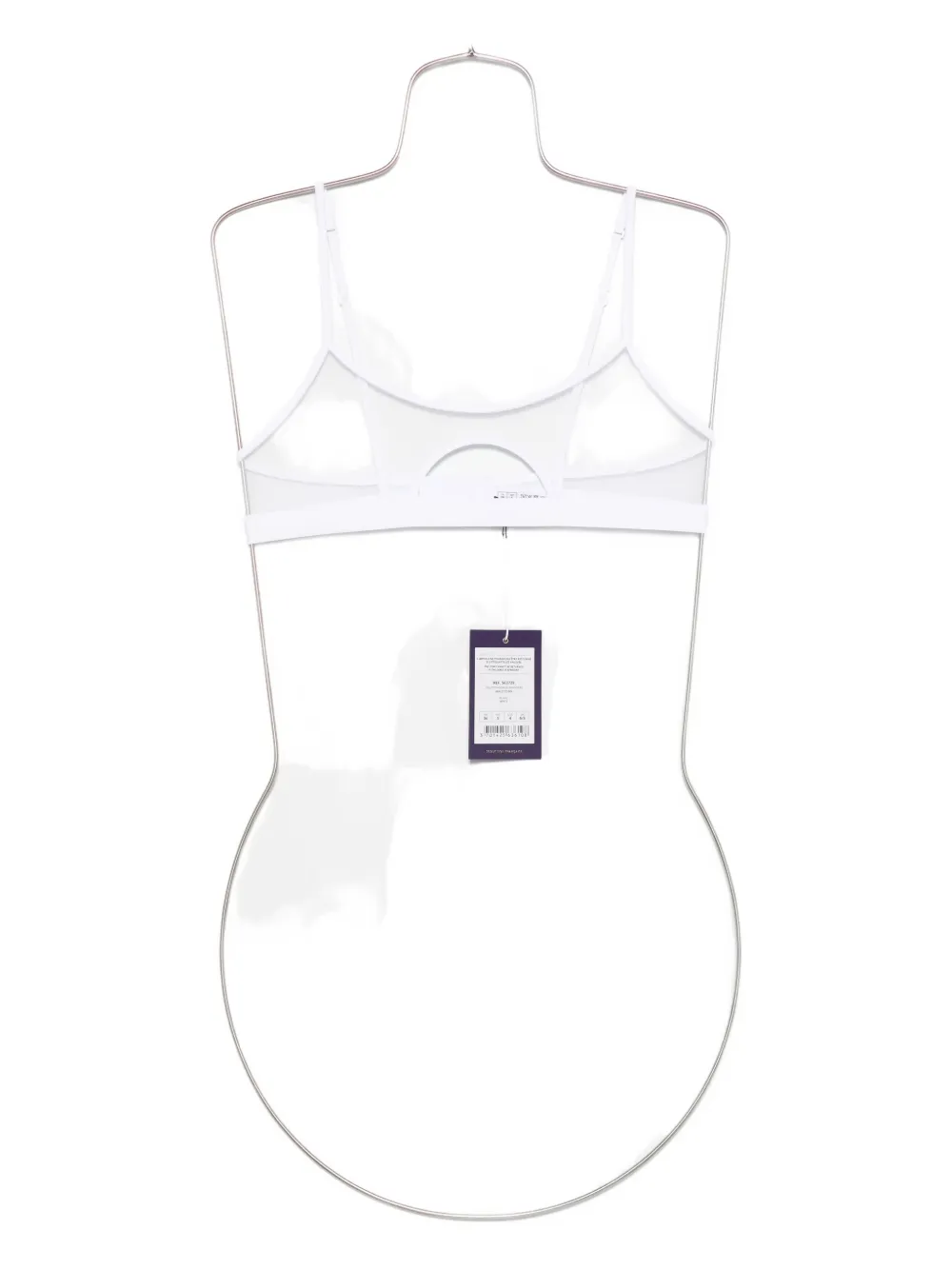 Maison Close Pure Tentation Keyhole-detail Bra In White