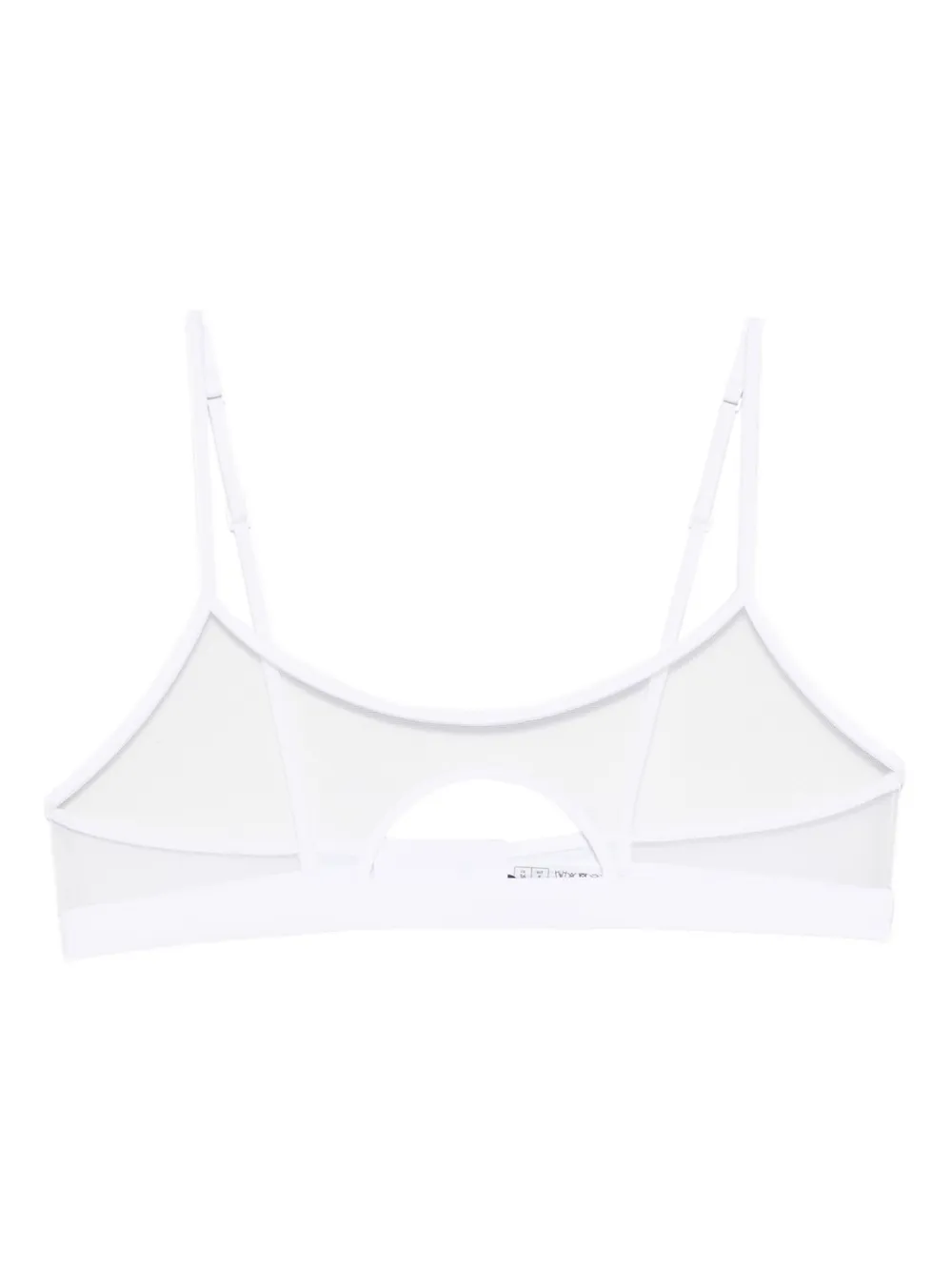 Maison Close Pure Tentation keyhole-detail bra | White | Image 1