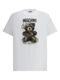 Moschino teddy-bear print T-shirt - White