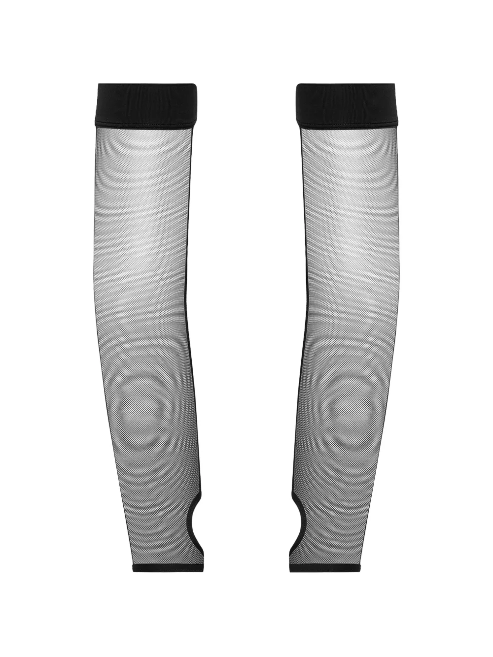 Maison Close Guanti con mezze dita Pure Tentation - Nero