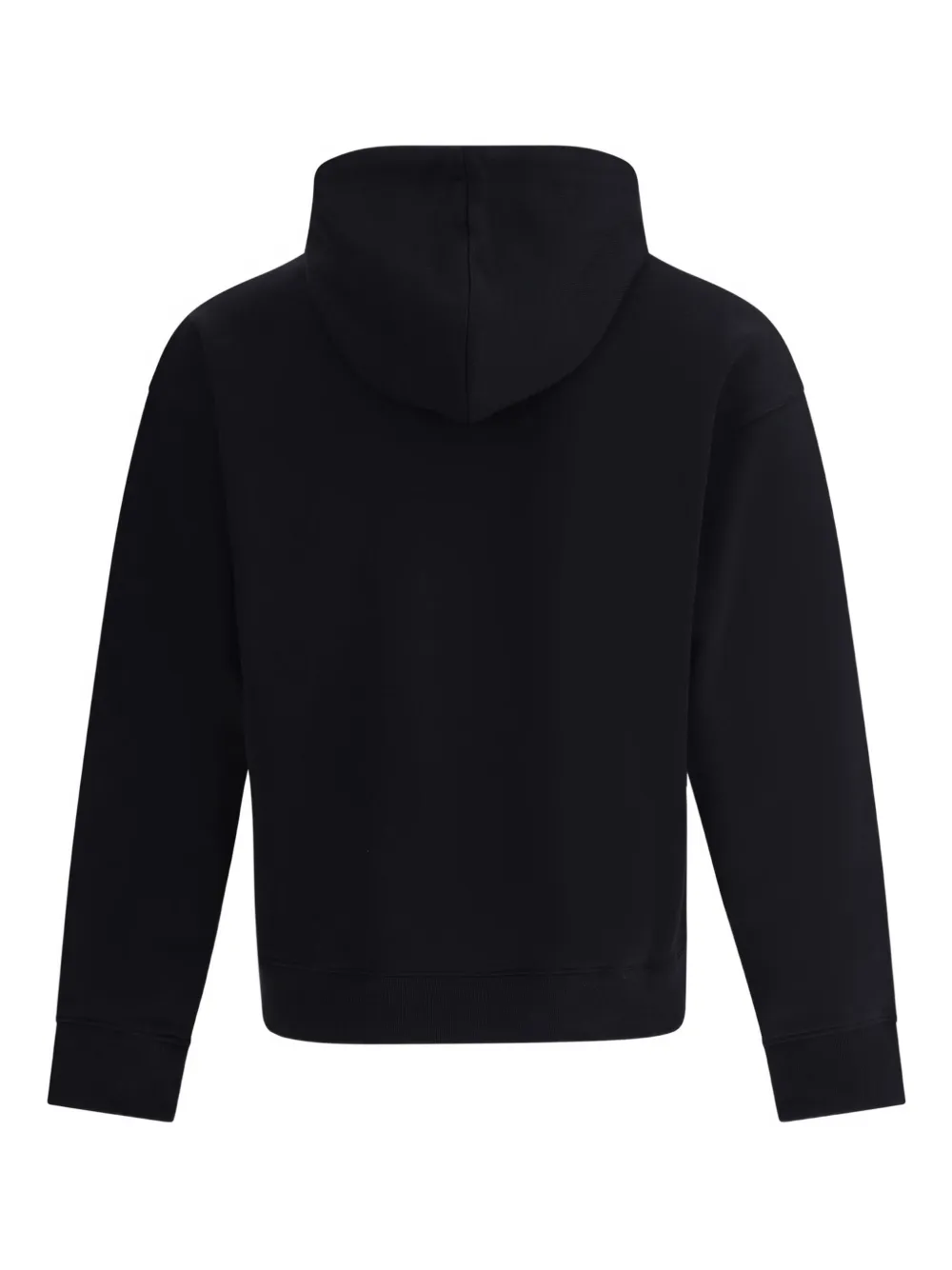 Moschino logo-print hoodie Zwart