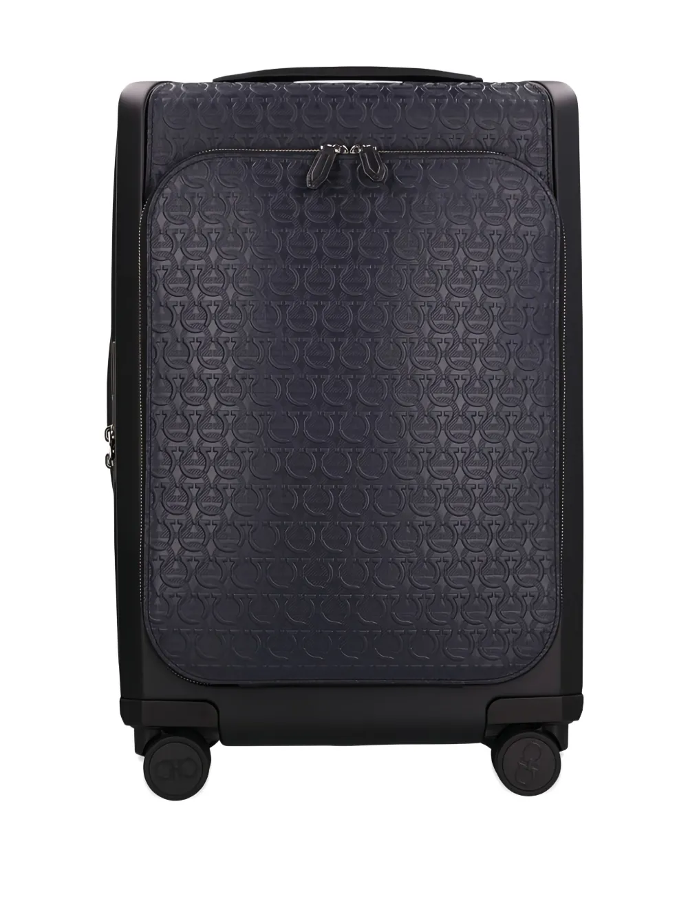 Ferragamo embossed-logo trolley Zwart