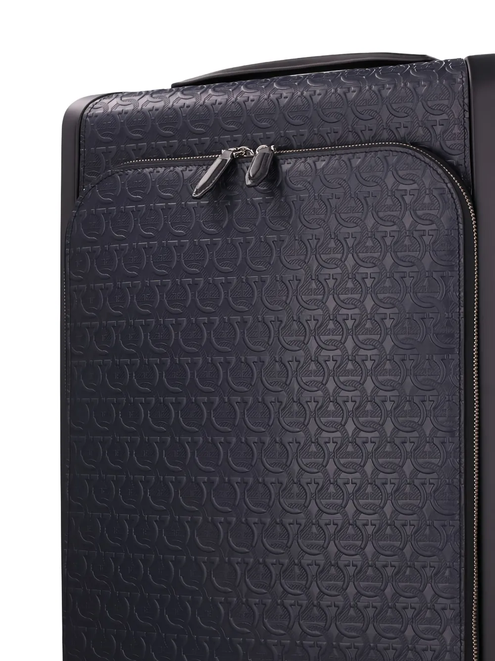 Ferragamo embossed-logo trolley Zwart