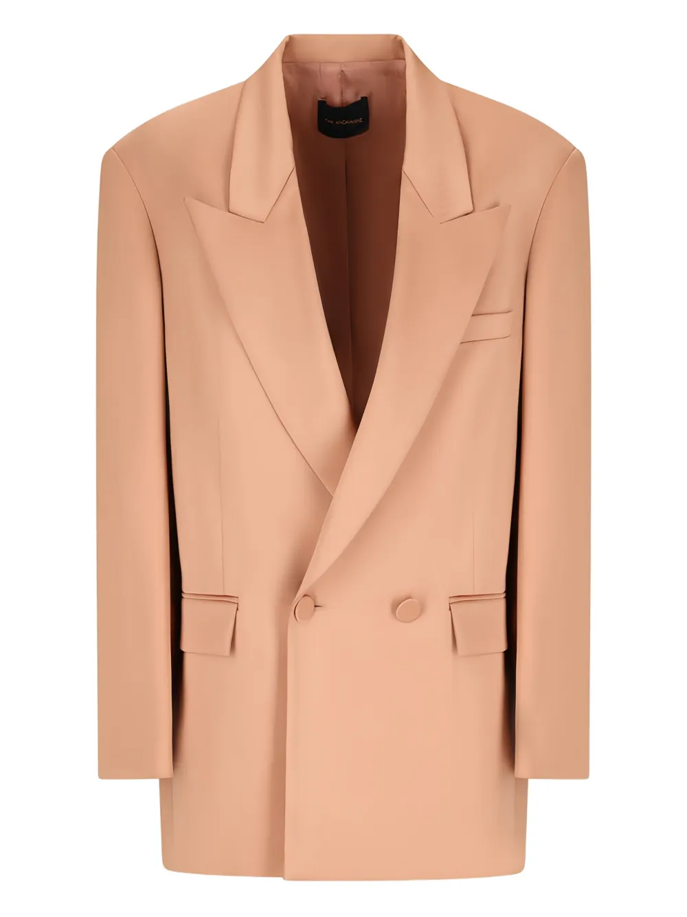 THE ANDAMANE Virginia double-breasted blazer Beige