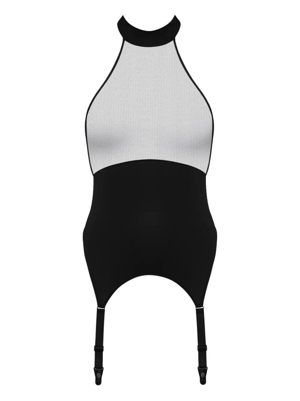 Maison Close Pure Tentation ホルターネック ジャンプスーツ - ブラック Maison Close Pure Tentation ホルターネック ジャンプスーツ - ブラック