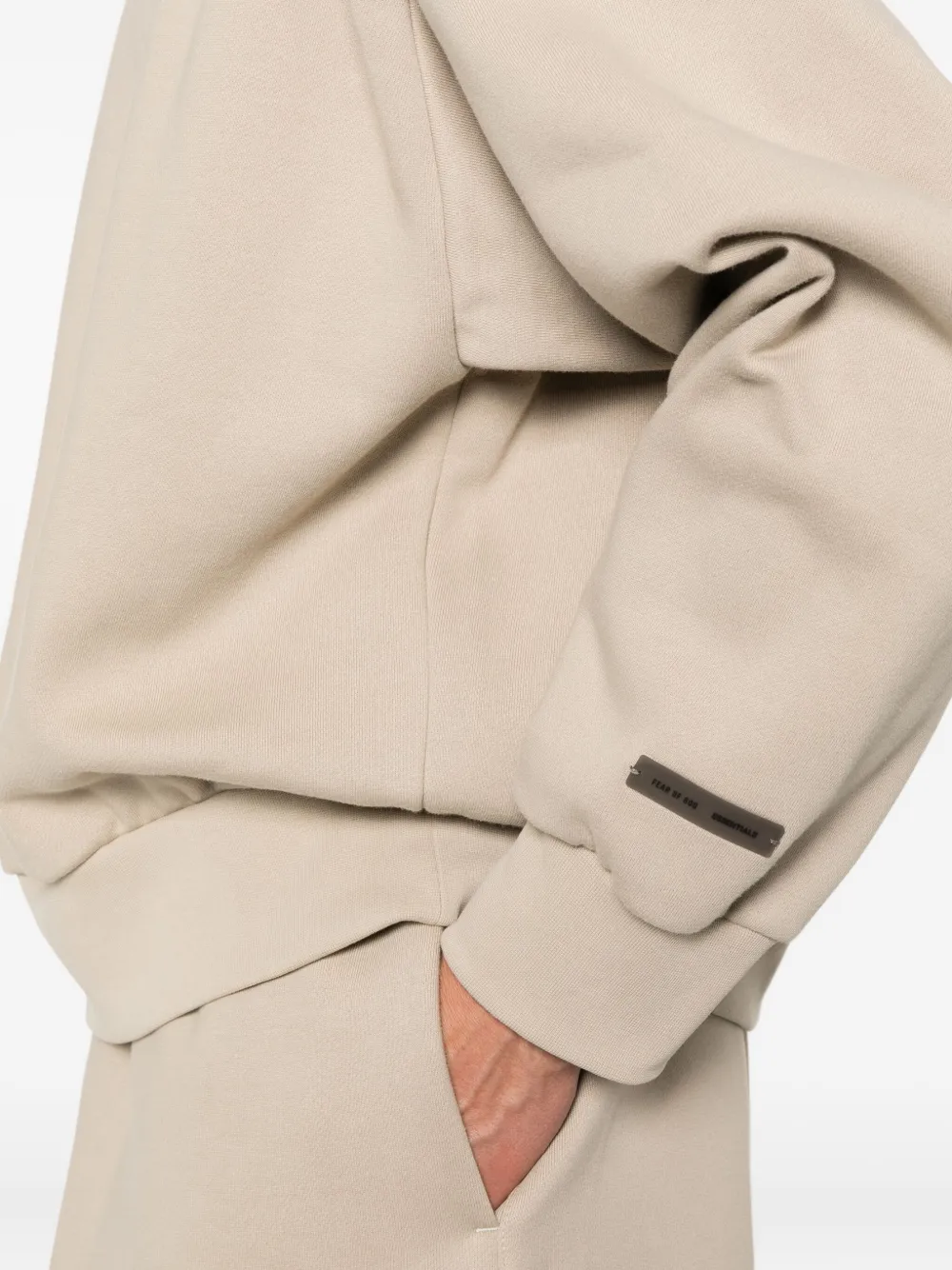 FEAR OF GOD ESSENTIALS Sweater met ronde hals Beige