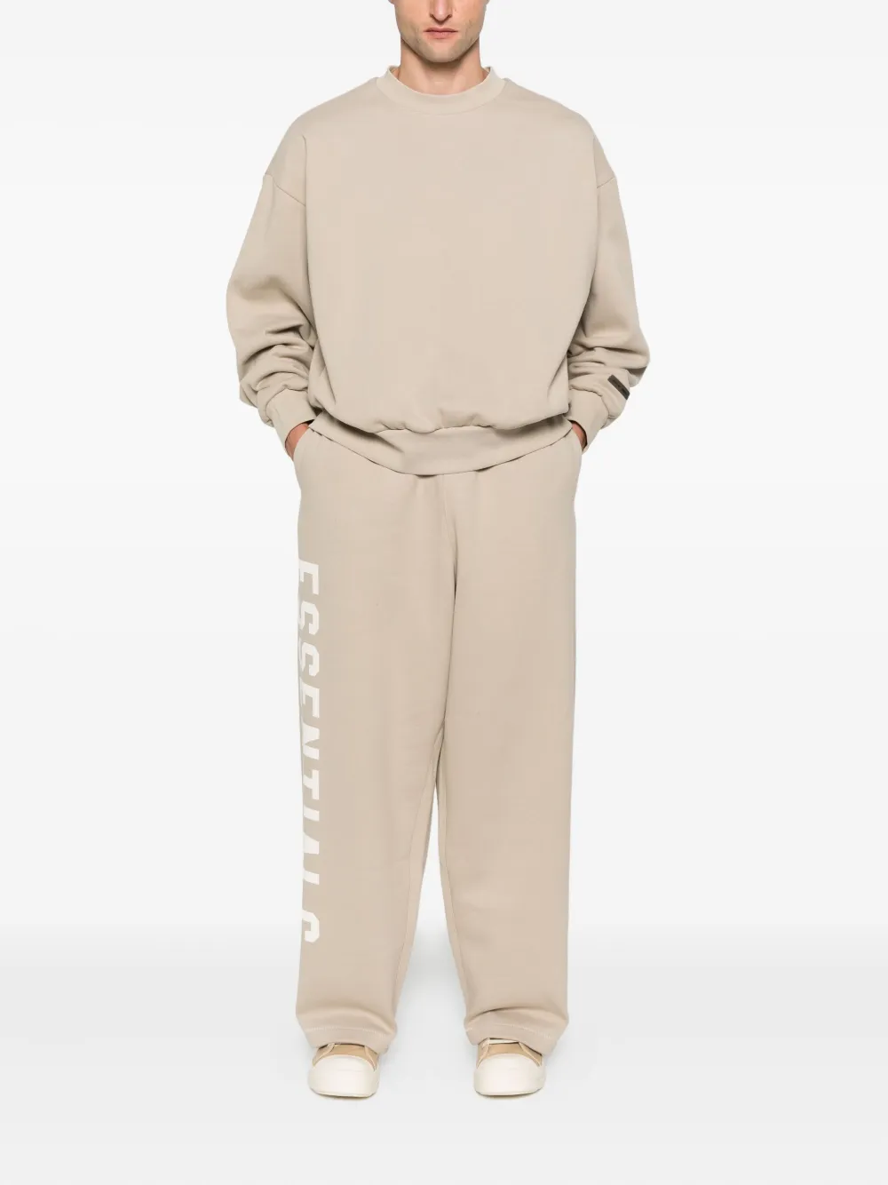 FEAR OF GOD ESSENTIALS Sweater met ronde hals Beige