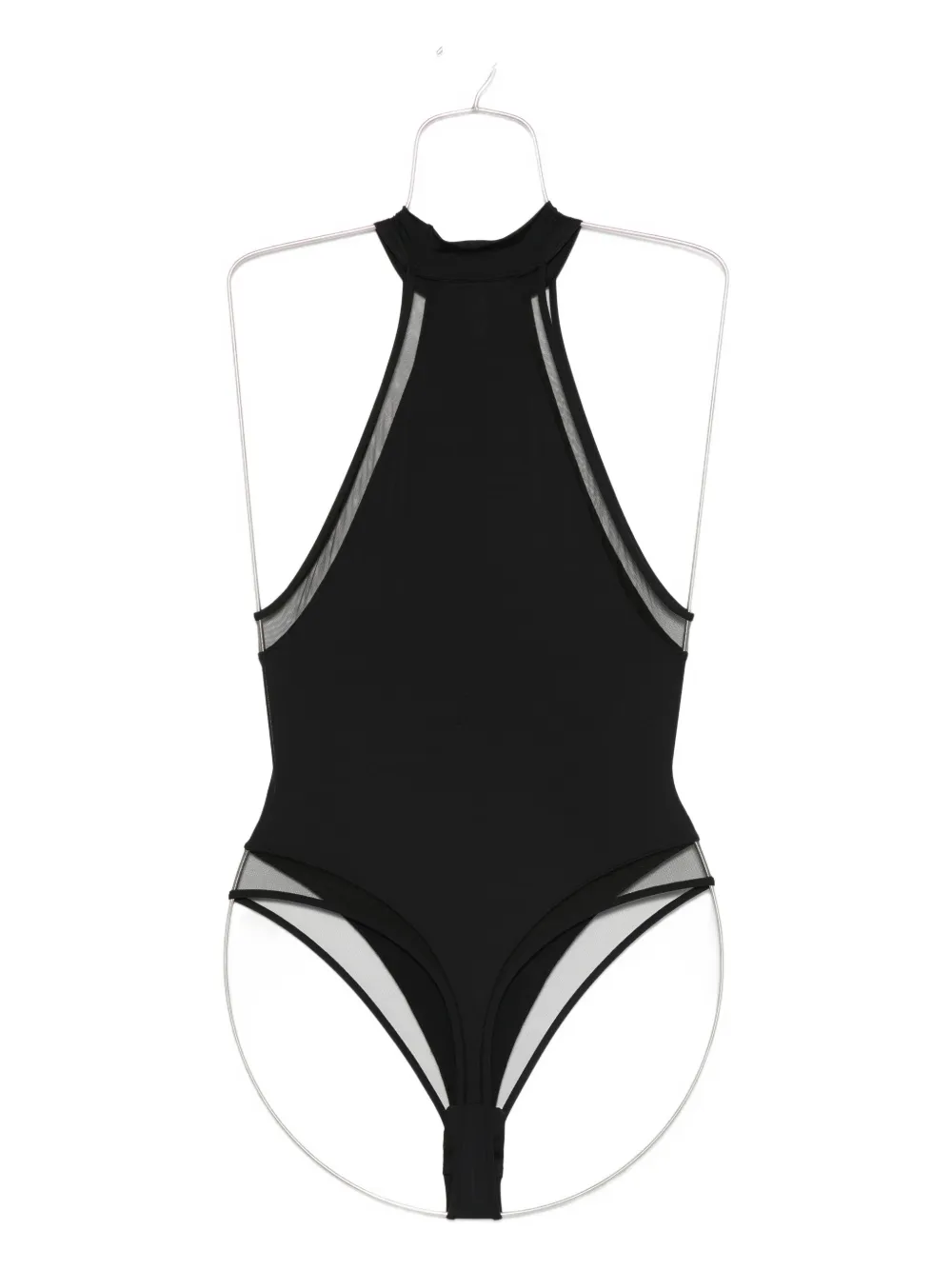 Maison Close Pure Tentation body met halternek Zwart