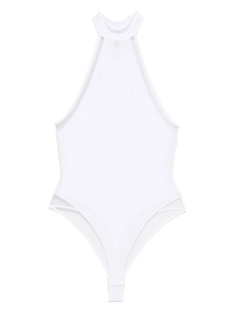 Maison Close Pure Tentation body met halternek Wit